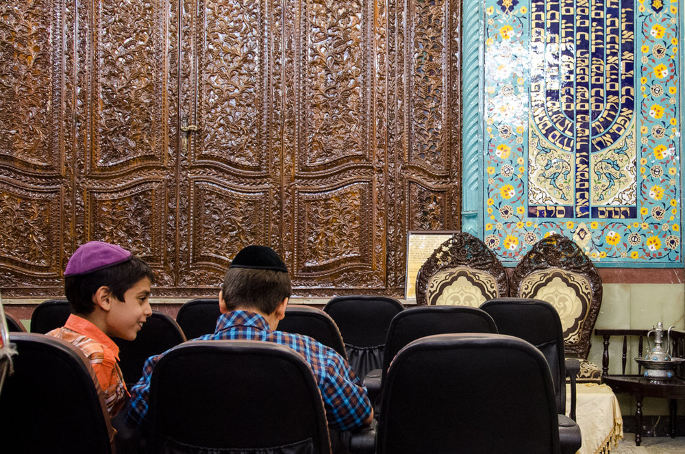 مراسم بزرگداشت امام خمینی (ره) از سوی کلیمیان