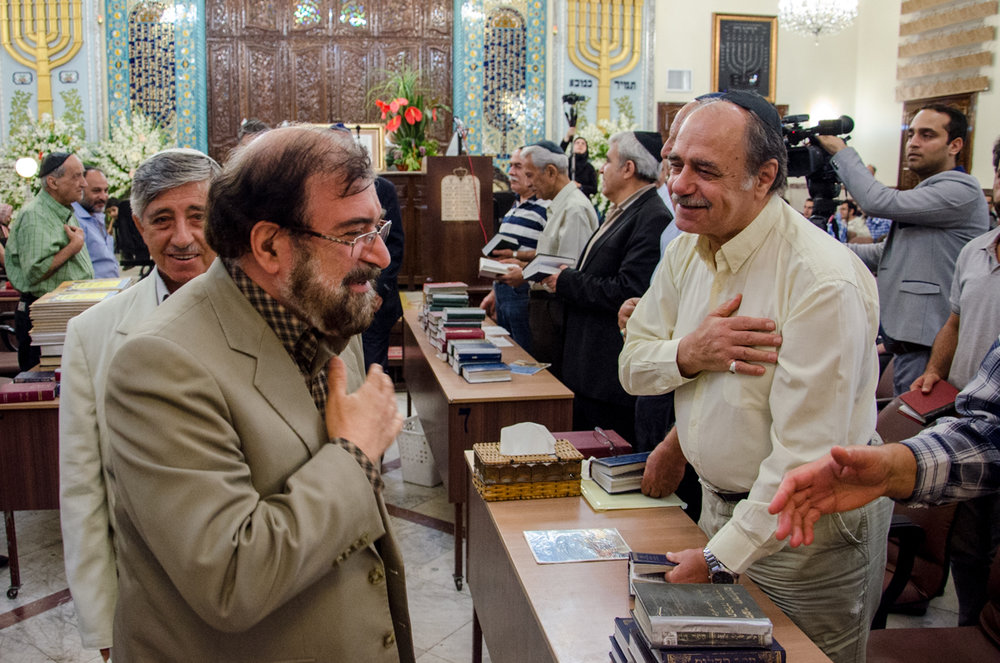 مراسم بزرگداشت امام خمینی (ره) از سوی کلیمیان