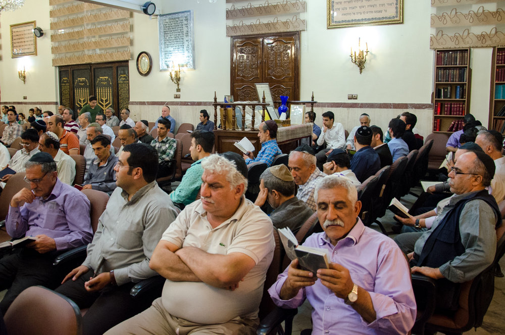 مراسم بزرگداشت امام خمینی (ره) از سوی کلیمیان