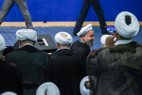 ضیافت افطار ریاست جمهوری با روحانیون