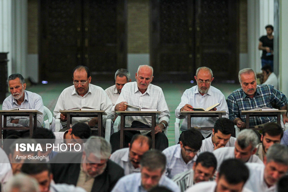 مراسم جزء خوانی قرآن کریم مصلای امام خمینی (ره) - تبریز