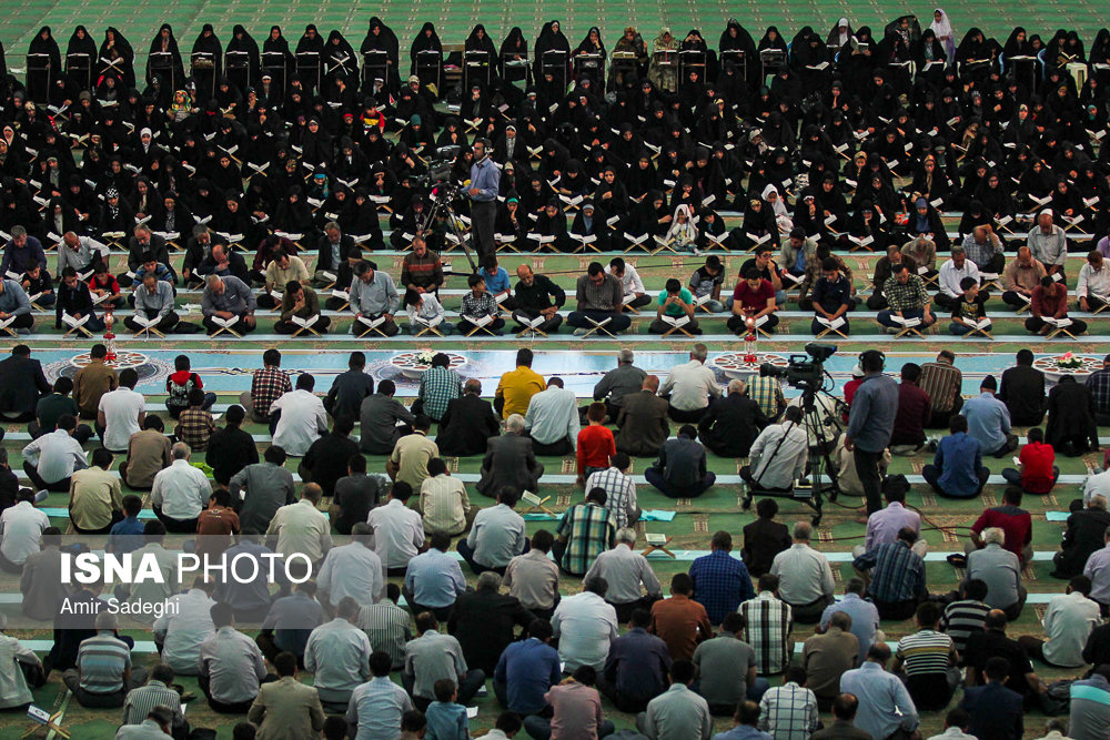 مراسم جزء خوانی قرآن کریم مصلای امام خمینی (ره) - تبریز