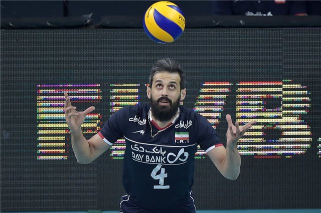 گزارش لوموند فرانسه از سعید معروف لیگ جهانی - والیبال ایران و آرژانتین -سعید معروف