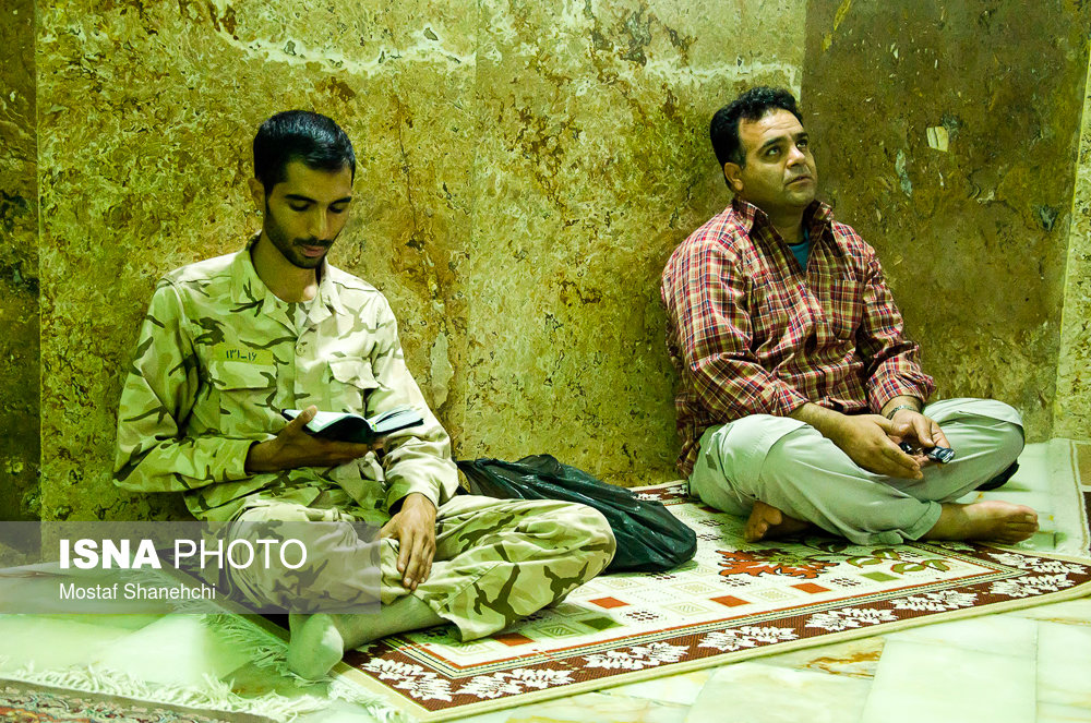 حال و هوای ماه مبارک رمضان در آستان مبارکه امامزاده عباس - ساری