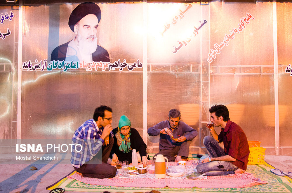 حال و هوای ماه مبارک رمضان در آستان مبارکه امامزاده عباس - ساری