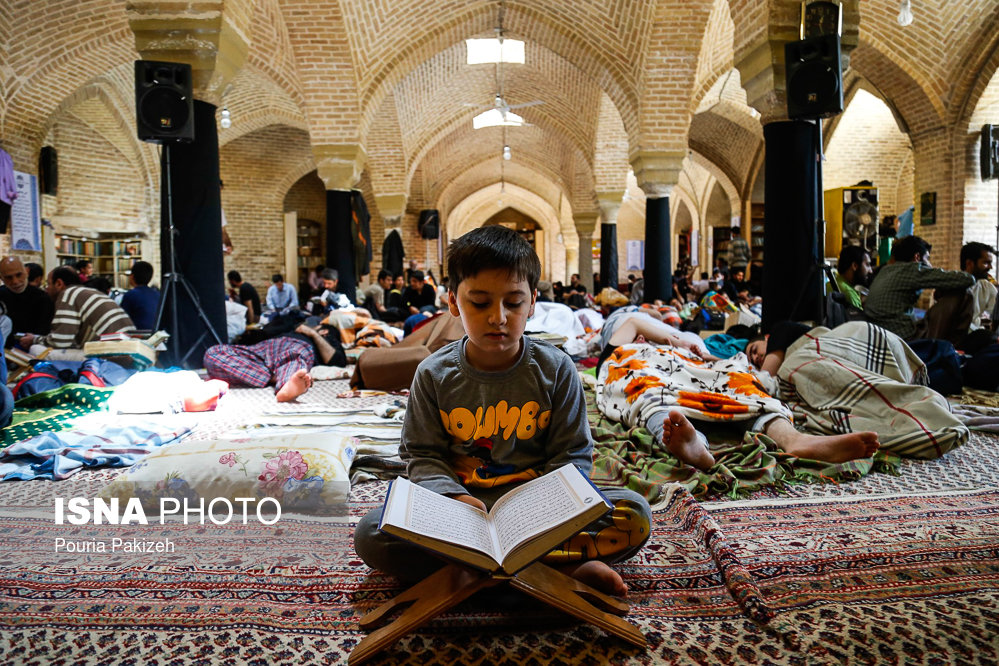 اعتکاف دهه آخر ماه مبارک رمضان - همدان