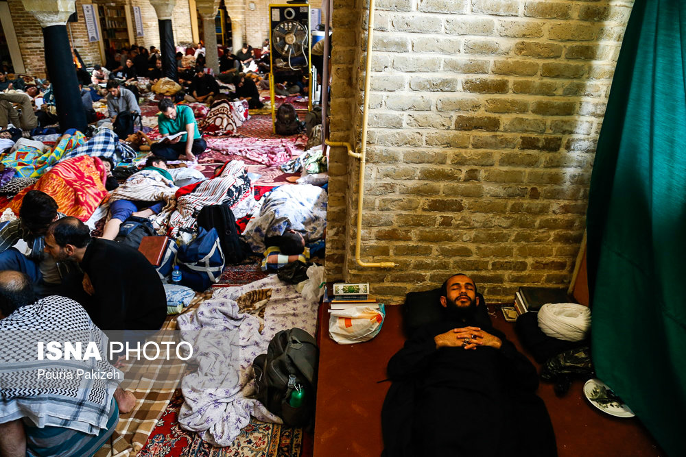 اعتکاف دهه آخر ماه مبارک رمضان - همدان