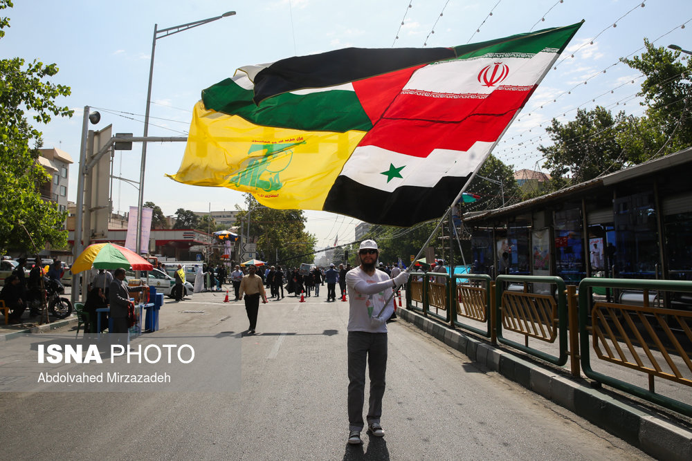 راهپیمایی روز قدس - تهران