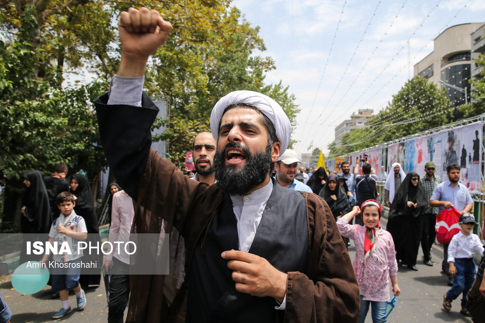 راهپیمایی روز قدس - تهران