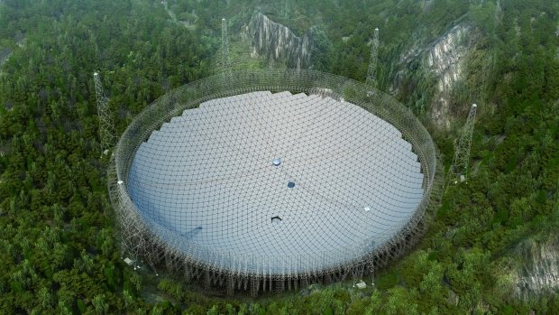 بزرگترین تلسکوپ رادیویی جهان ساخته شد+عکس 1