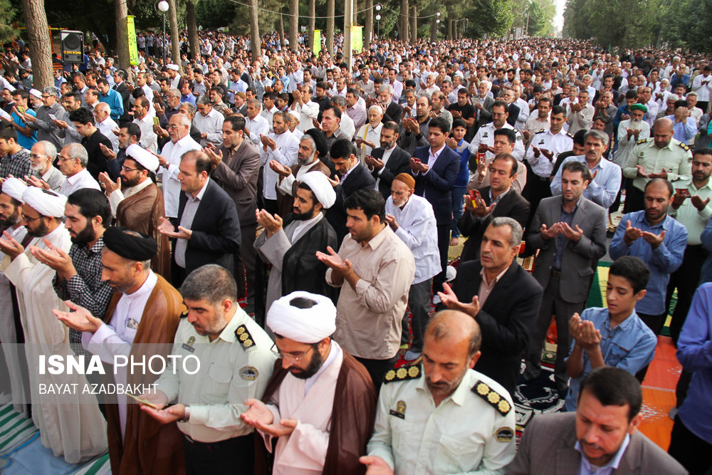 نماز عید سعید فطر - استانها