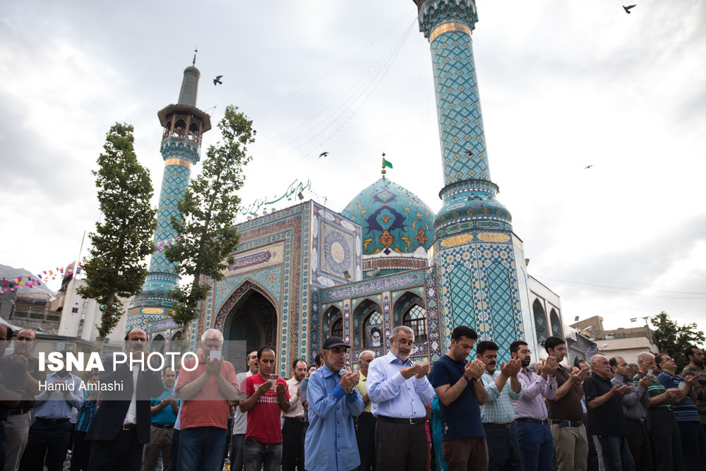 منتخب تصاویر نماز عید فطر در تهران