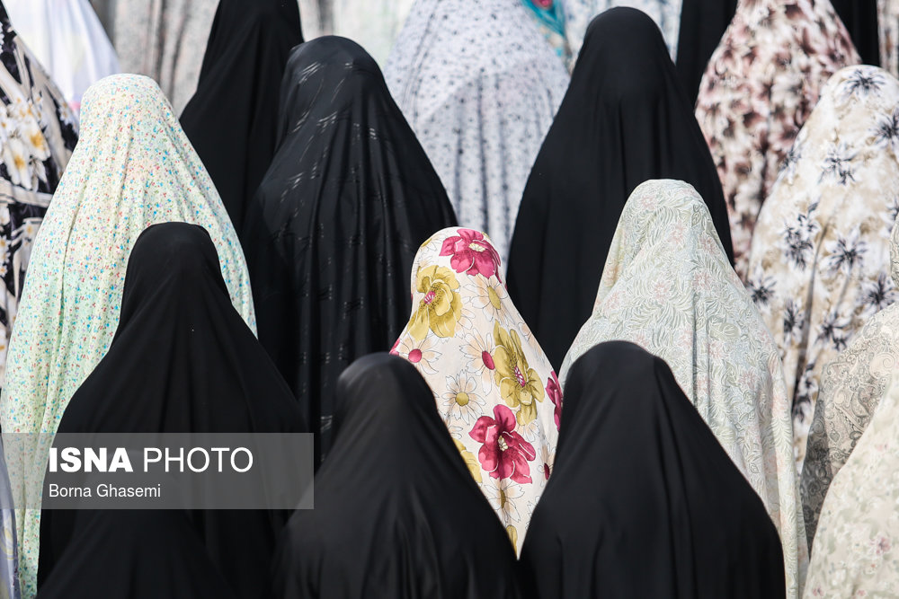 منتخب تصاویر نماز عید فطر در تهران