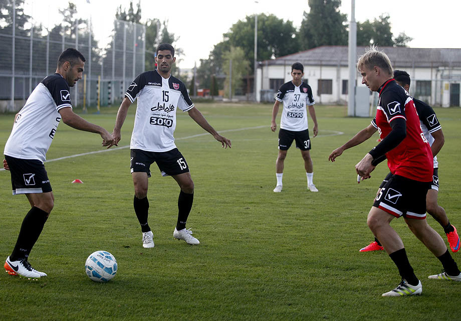 پیگیری تمرینات پرسپولیس در اوکراین پرسپولیس