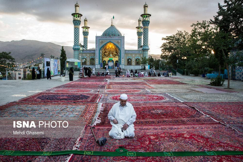 منتخب تصاویر نماز عید فطر در تهران