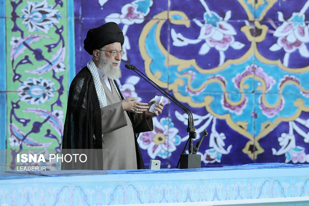 اقامه نماز عید سعید فطر به امامت رهبر معظم انقلاب اسلامی