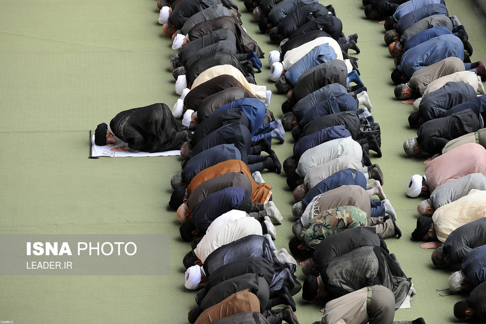 اقامه نماز عید سعید فطر به امامت رهبر معظم انقلاب اسلامی
