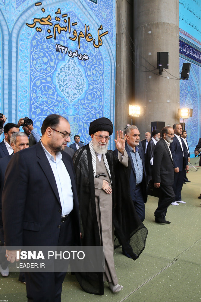 اقامه نماز عید سعید فطر به امامت رهبر معظم انقلاب اسلامی