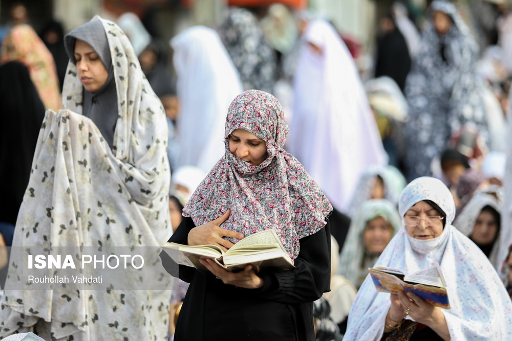 نماز عید فطر - سعادتآباد
