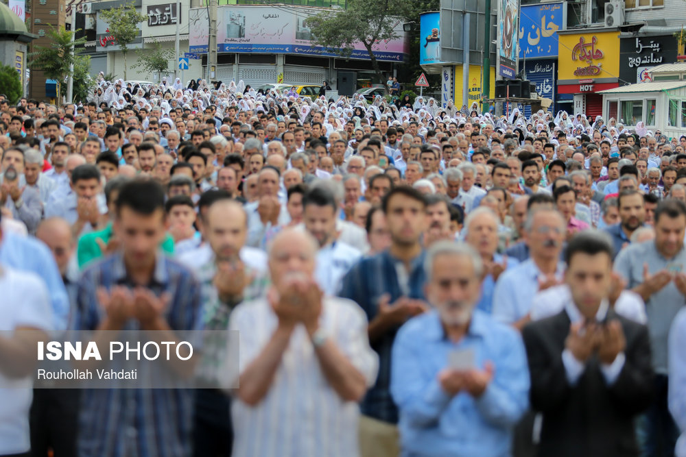 نماز عید فطر - سعادتآباد