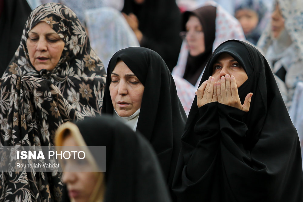 نماز عید فطر - سعادتآباد