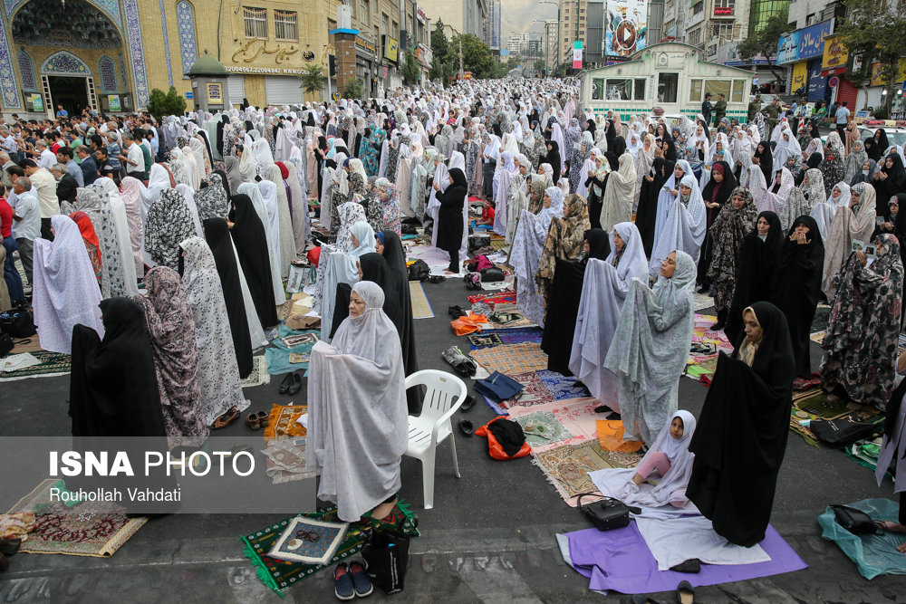نماز عید فطر - سعادتآباد