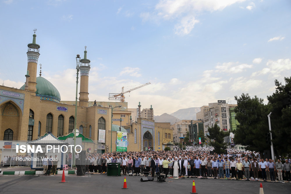 نماز عید فطر - سعادتآباد