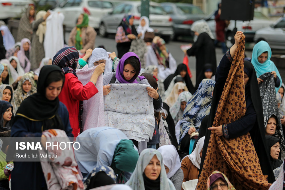 نماز عید فطر - سعادتآباد