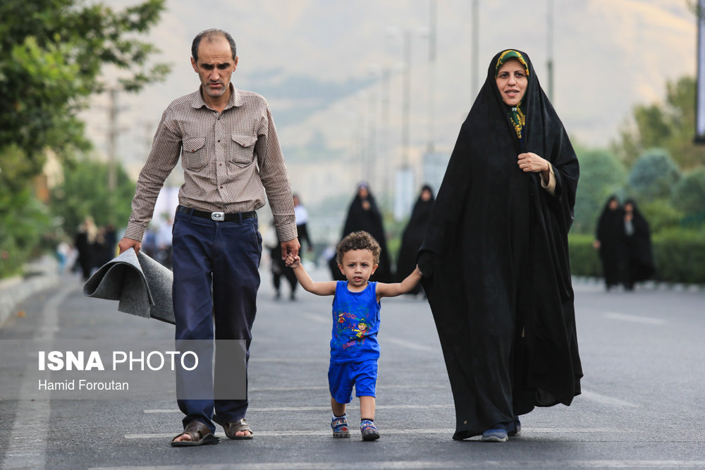 منتخب تصاویر نماز عید فطر در تهران