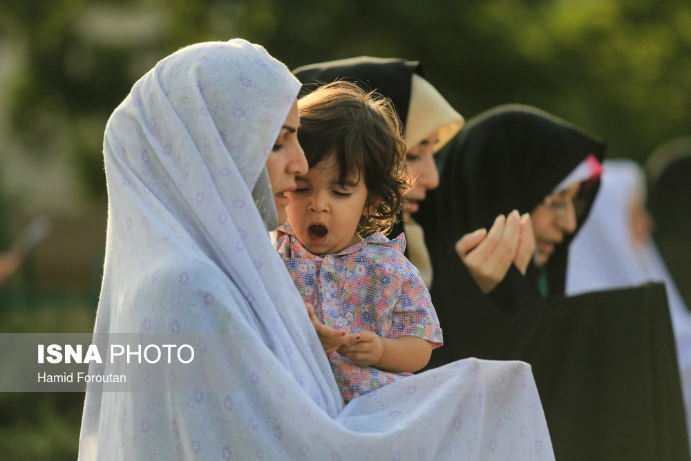 منتخب تصاویر نماز عید فطر در تهران