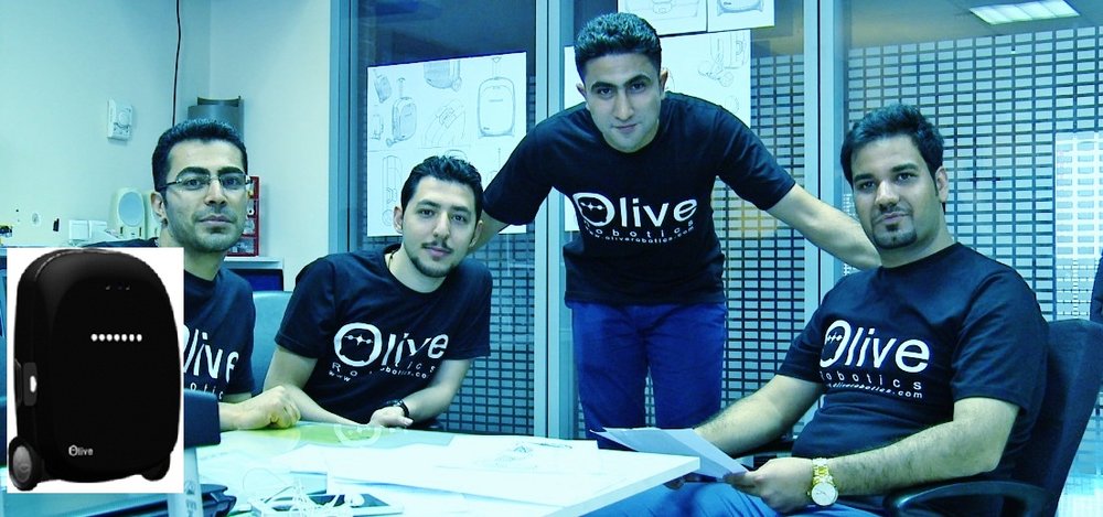 چمدان هوشمند رباتیک