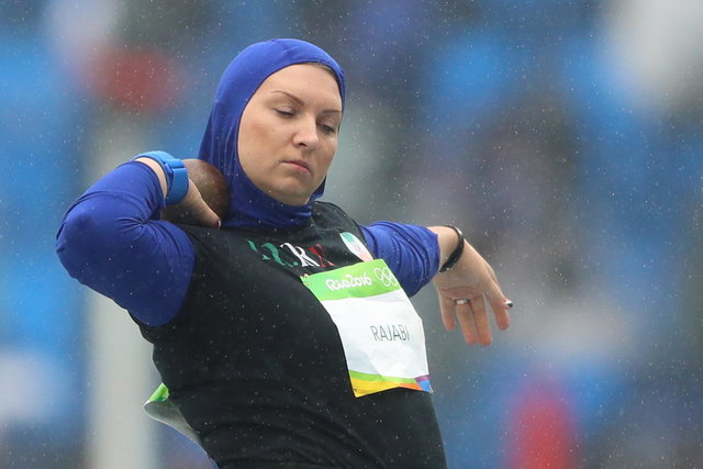 پایان کار رجبی در المپیک با رده سی ودومی دوومیدانی المپیک 2016 ریو - لیلا رجبی