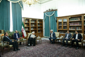 دیدار ﻫﺎﻧﺲ ﻫﻮرﺳﺖ ﮐﻨﮑﻠﻮﺳﮑﯽ، دبیر کل اتحادیه بین‌المللی تامین اجتماعی «ایسا»، با علی اکبر هاشمی رفسنجانی، رییس مجمع تشخیص مصلحت نظام