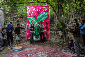  جشن برداشت زغال‌ اخته در روستای هیر - قزوین