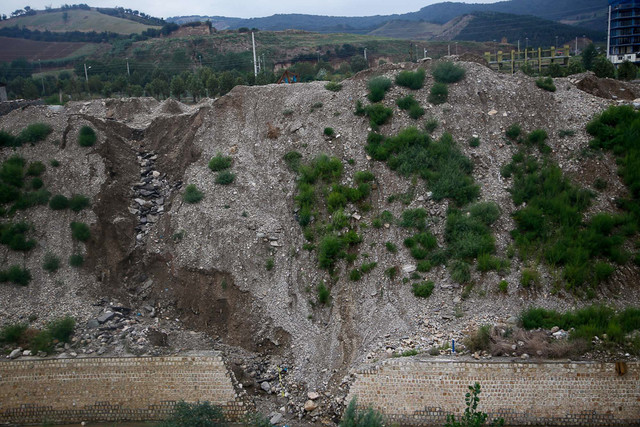 خسارتهای ناشی از طوفان و سیل - گرگان