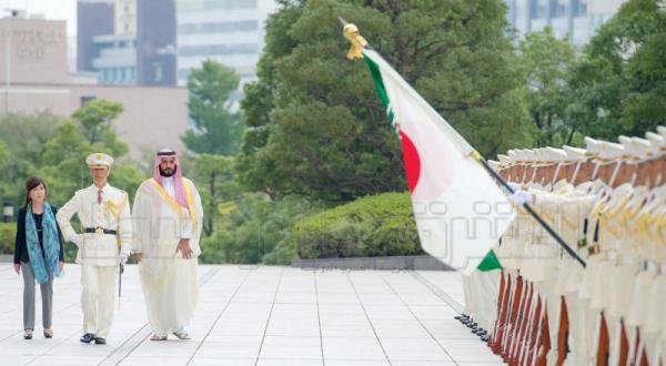 سفر وزیر دفاع عربستان به ژاپن