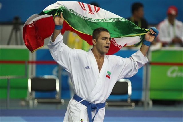 نخستین طلای کاراته ایران در بازی‌های جهانی بر گردن پورشیب