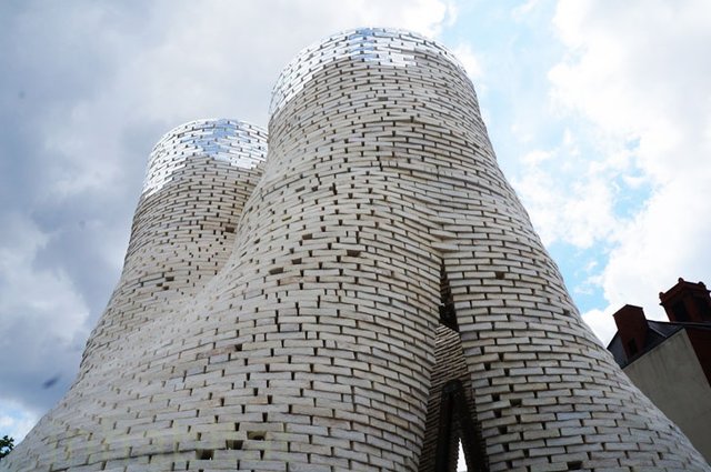 برجی که از قارچ ساخته شده است+عکس