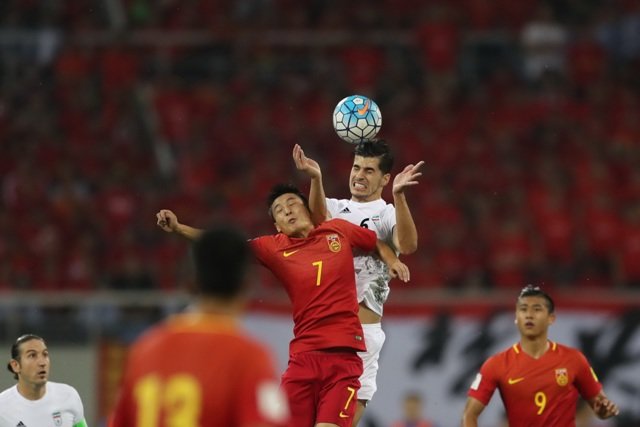 دیدار تیم ملی فوتبال ایران برابر چین