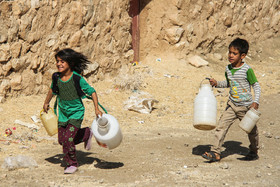 مشکل کمبود آب در روستاههای کوهدشت لرستان