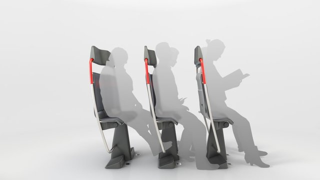 صندلی‌های جدید برای افزایش ظرفیت مترو و اتوبوس