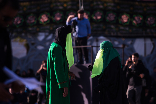 ویدئو / نوای سوگ تعزیه اباعبدالله الحسین (ع) - میدان امام حسین (ع)