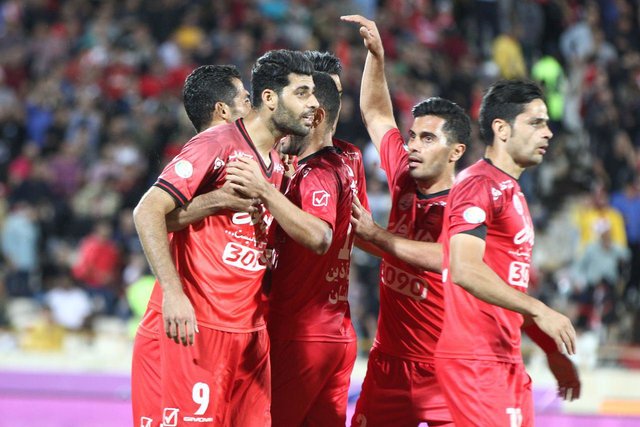 پرسپولیس با پاس گل رضاییان، دوباره صدرنشین شد پرسپولیس
