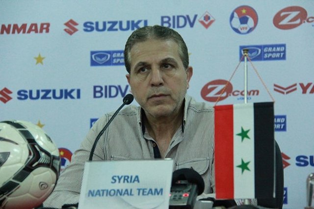 ایمن الحکیم سرمربی تیم ملی فوتبال سوریه