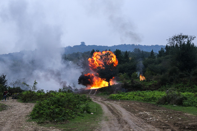 رزمایش دفاع از جنگل - آمل