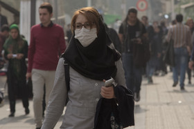 آلودگی هوای تهران دوشنبه 24 آبان 