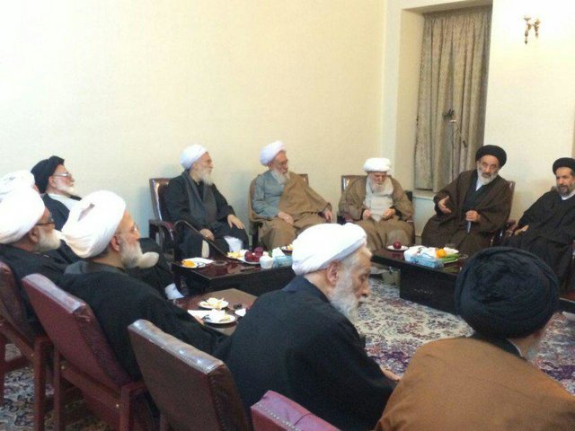 جلسه شورای مرکزی جامعه روحانیت مبارز