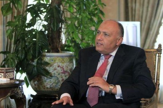 وزیر خارجه مصر:در هیچ درگیری نظامی در سوریه مشارکت نمی‌کنیم