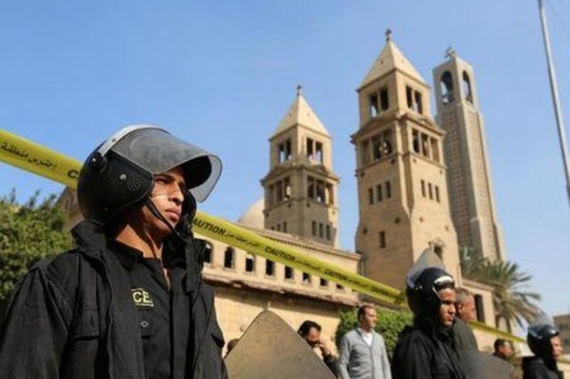 انفجار در کلیسای جامع قبطی‌های مصر