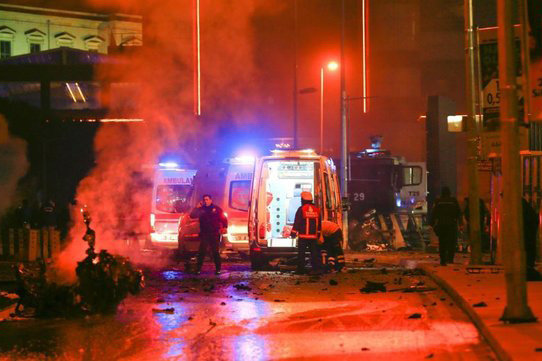انفجار ترکیه